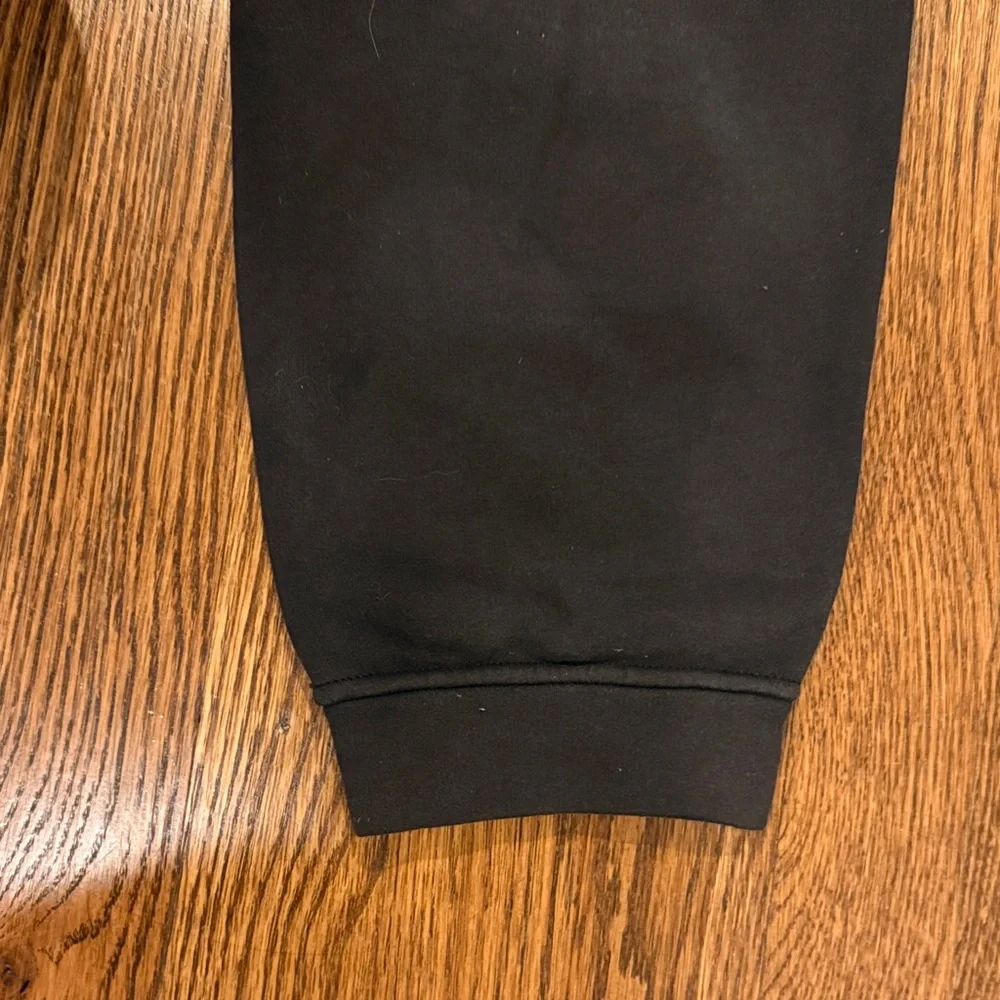 Classic Black Drawstring Jogger Sweatpants - Picture 4 of 4